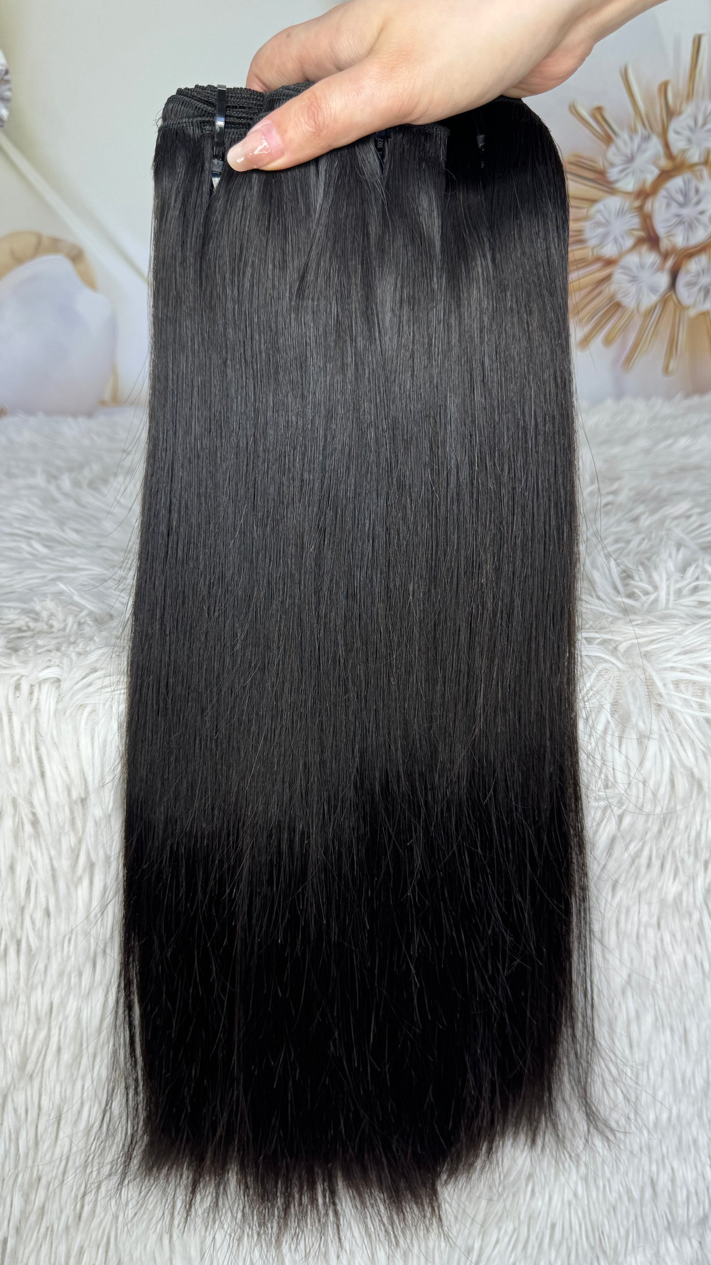 Raw hair 3 Bundles with HD 13*4 Lace Frontal Sale