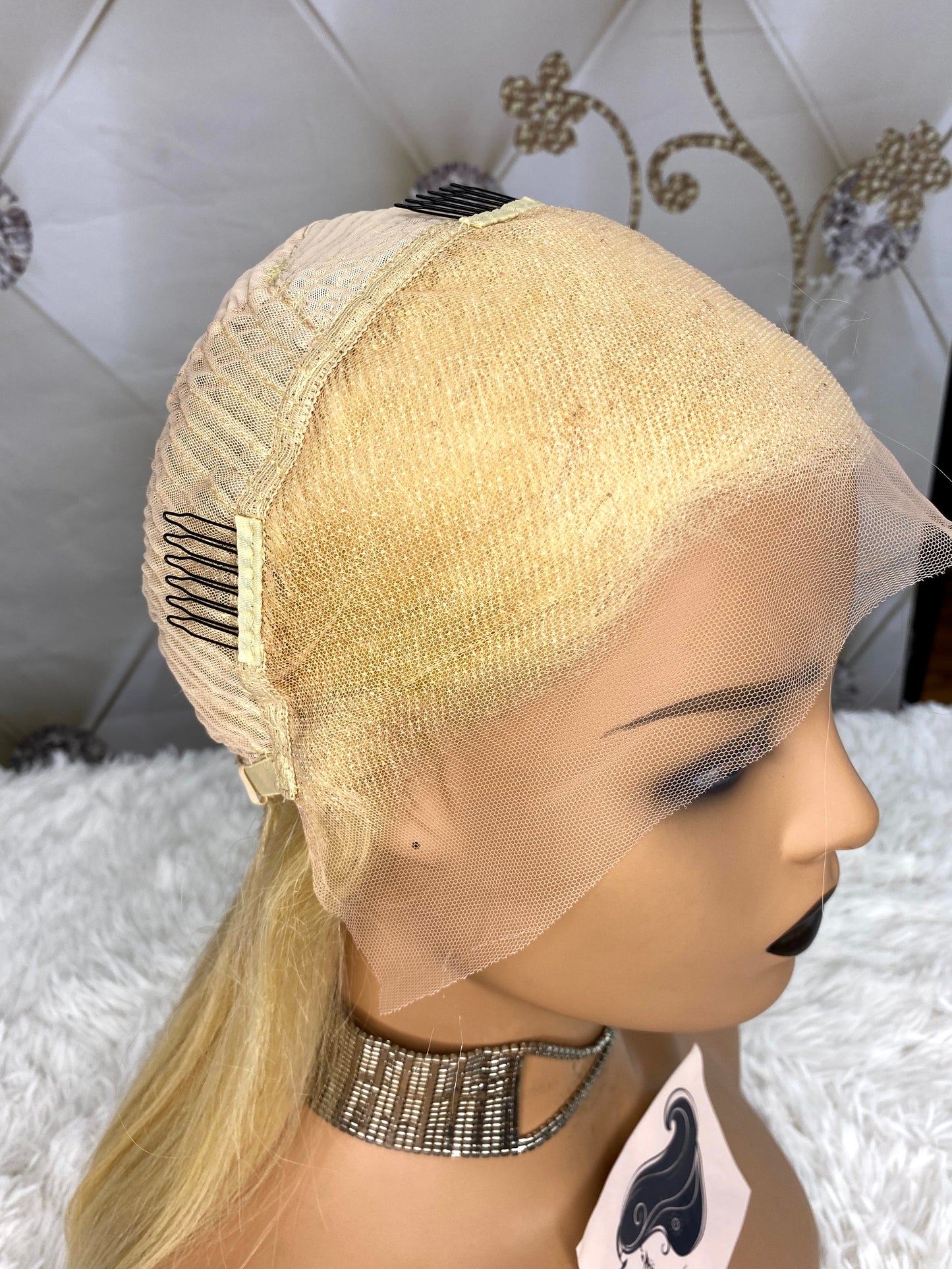 Blonde 613# 13x4 Lace full Frontal Bob