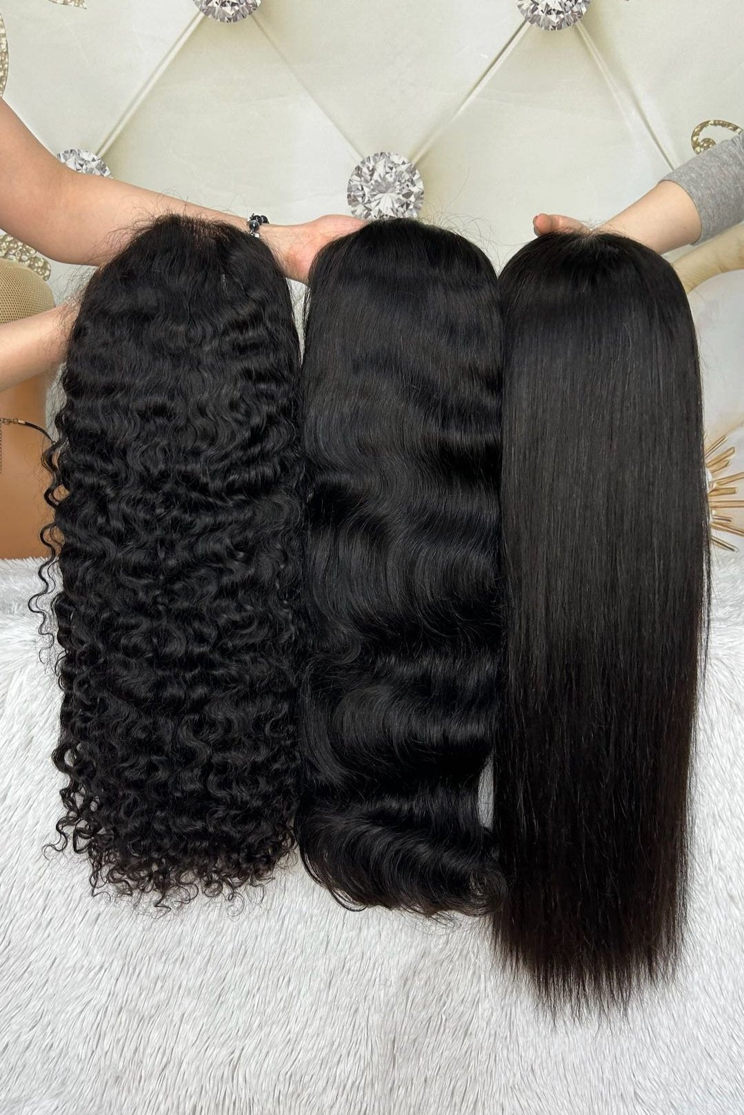 Extra-thick HDlace Glueless Wig