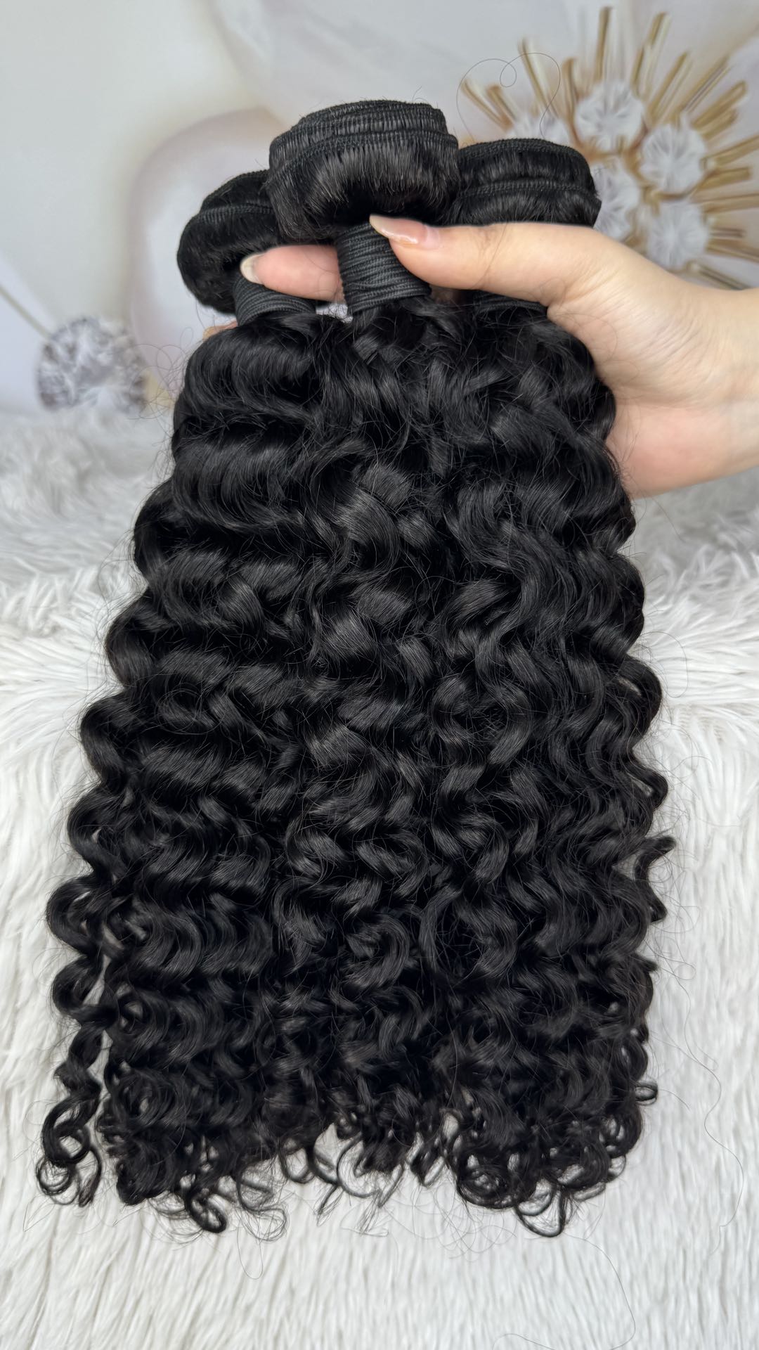 3 Bundles with HD 5*5 Lace Closure Sale !