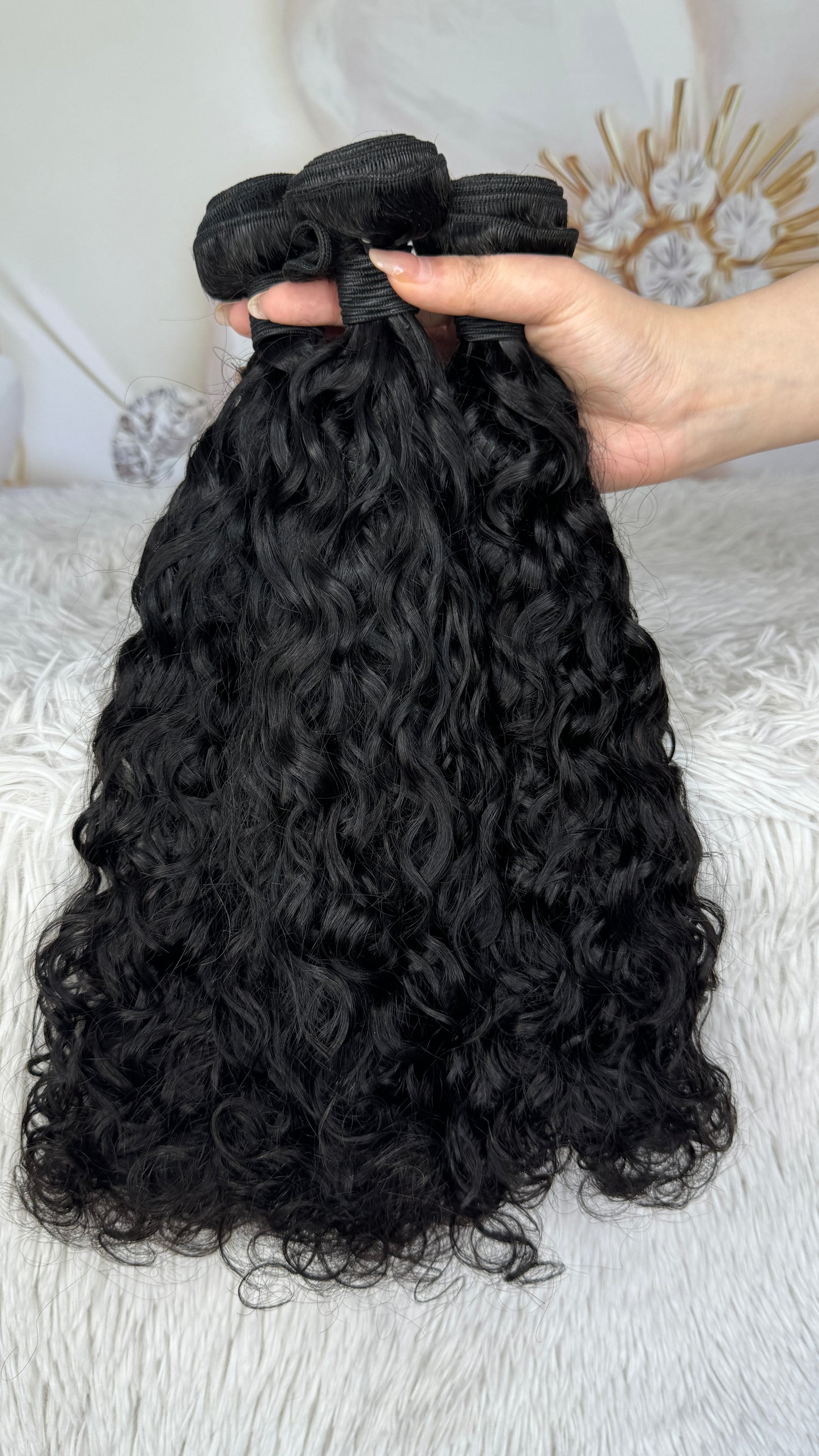 3 Bundles with HD 5*5 Lace Closure Sale !