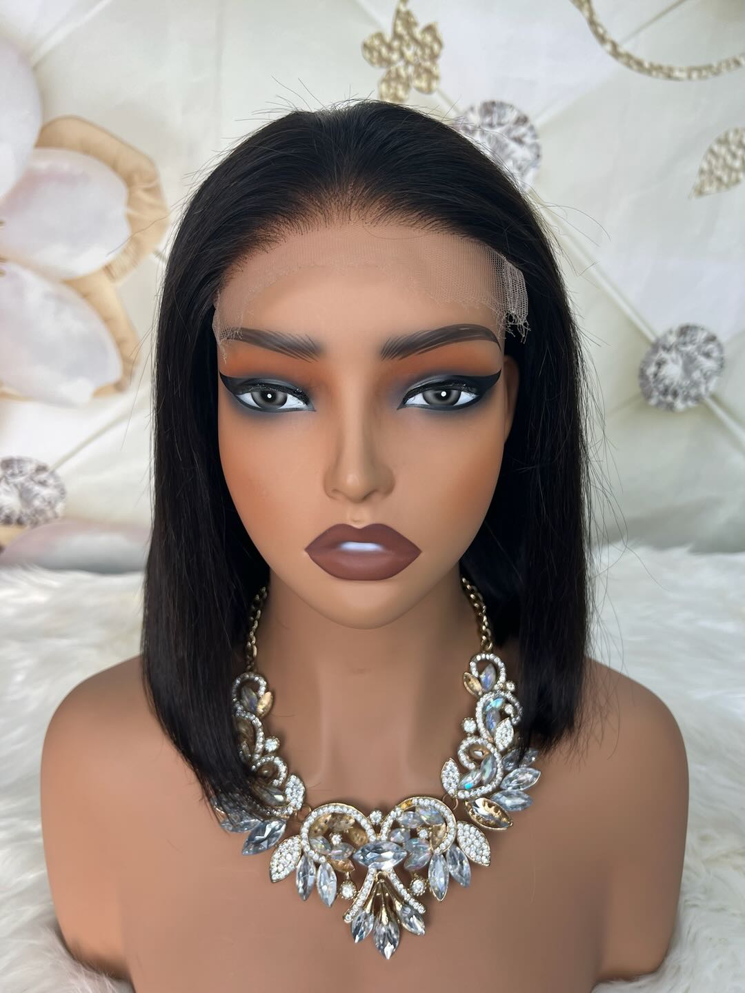 250% density Super Thick HD lace Bob Wig