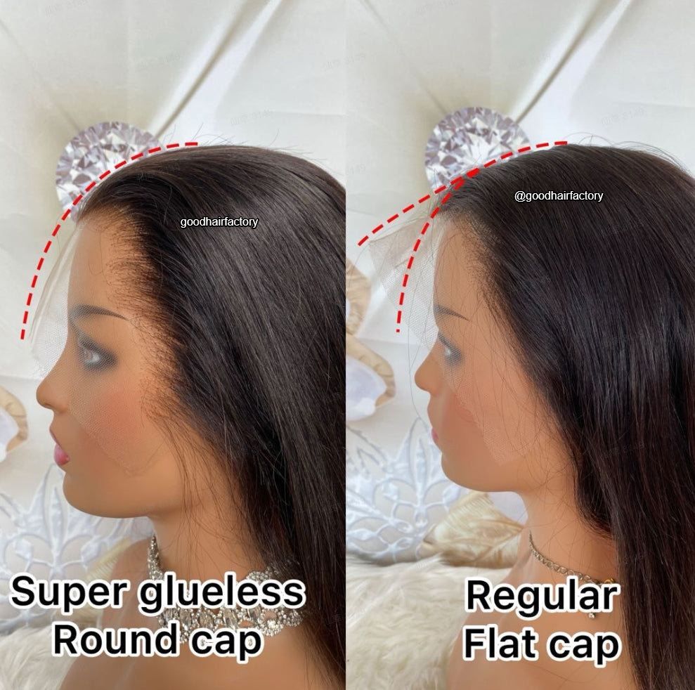 Super Glueless HD Lace 13x6 Full Frontal Wig