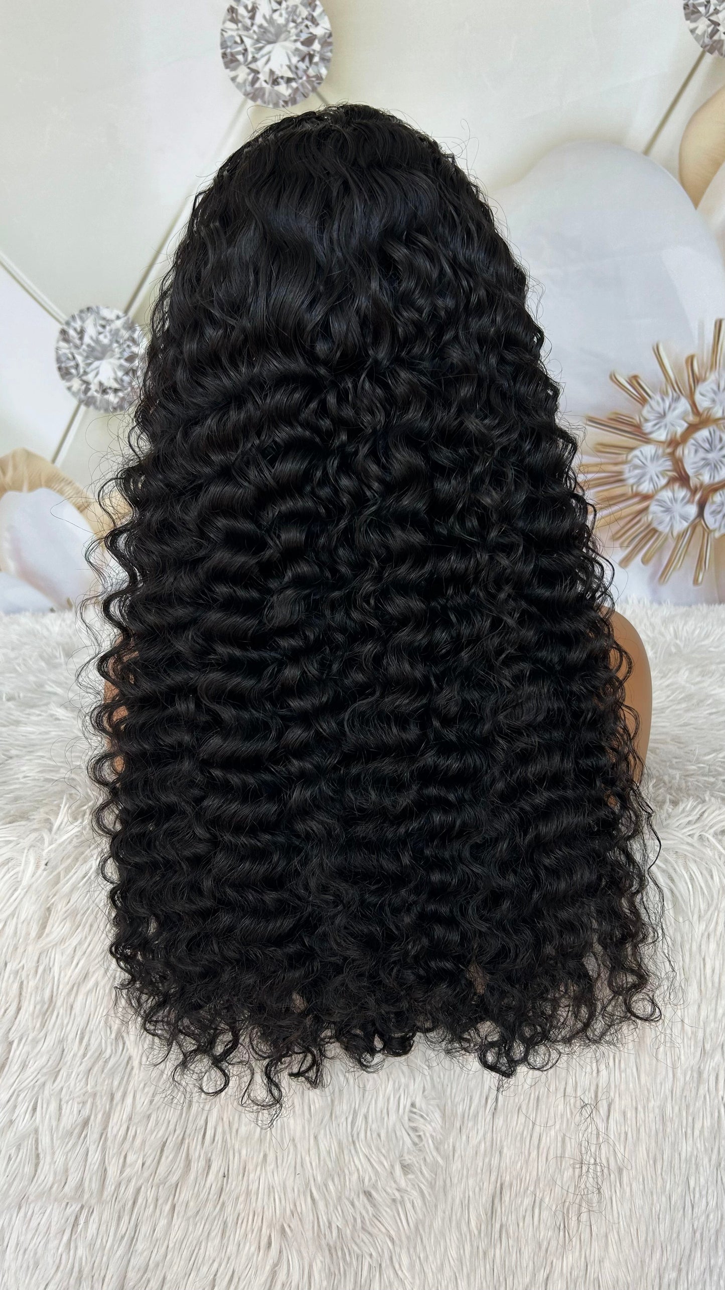 Flip over wig
