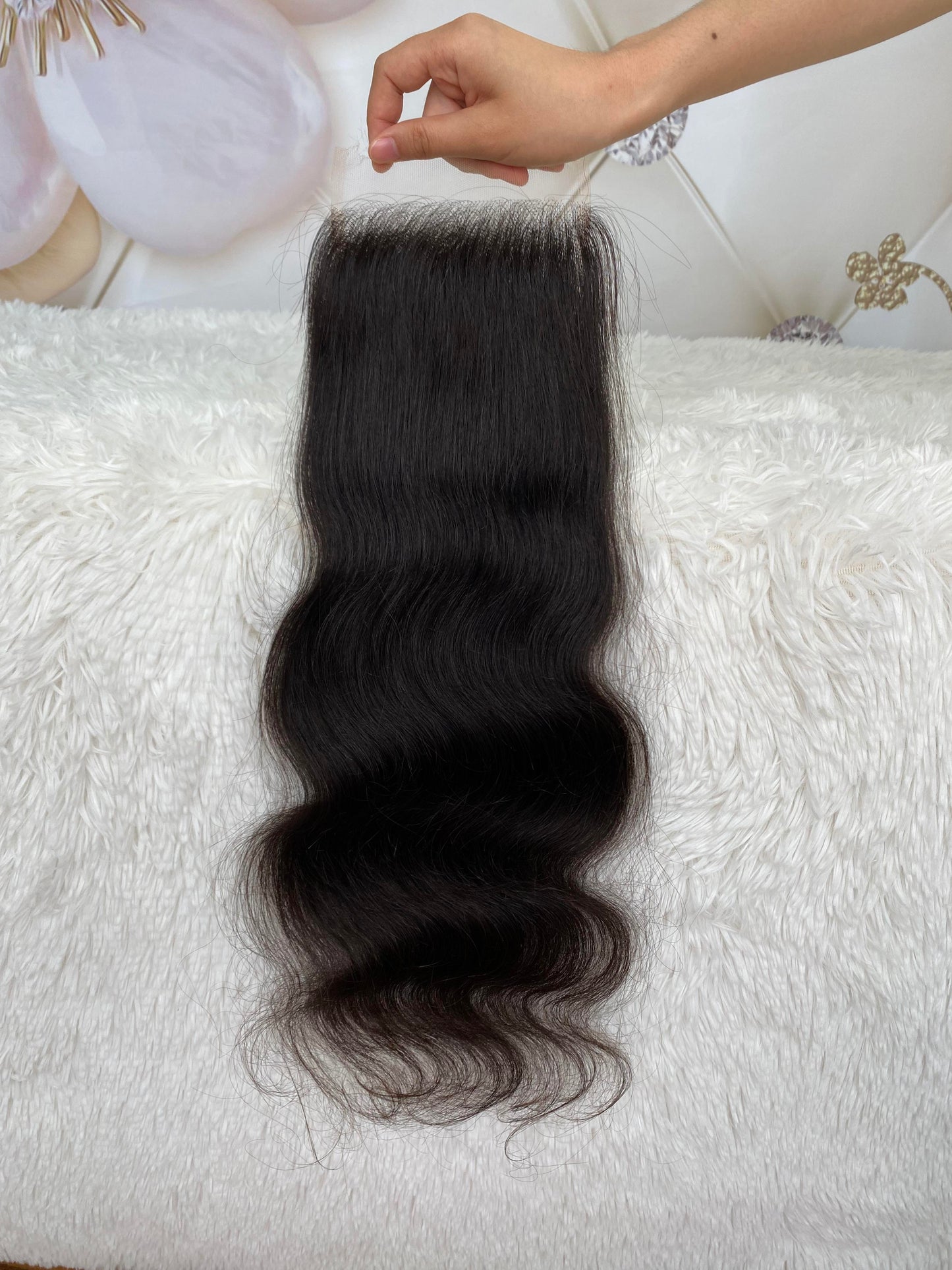 Raw hair 3 Bundles with HD 5*5 Lace Closure Sale
