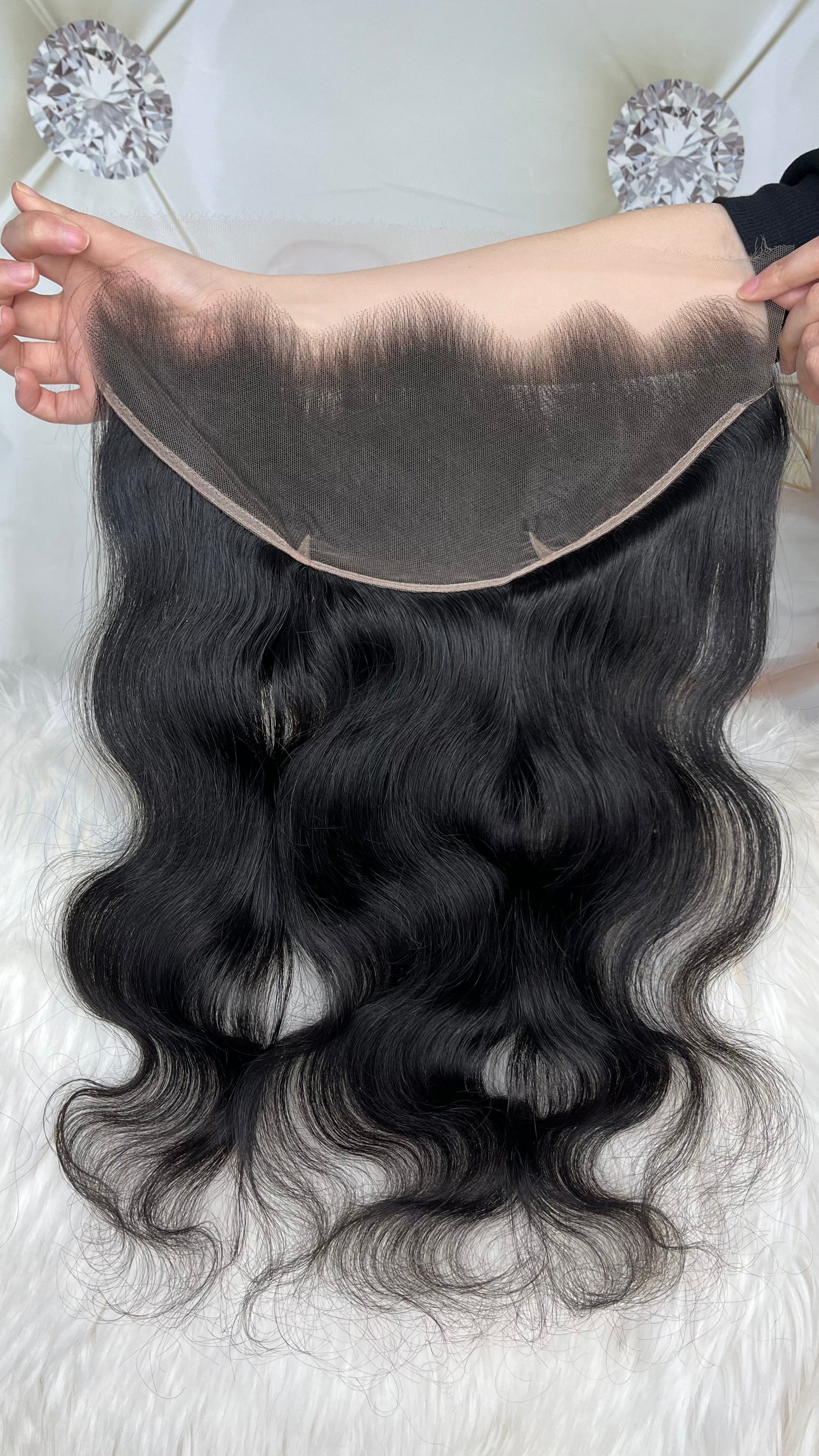 3 Bundles with HD 13*4 Lace Frontal Sale