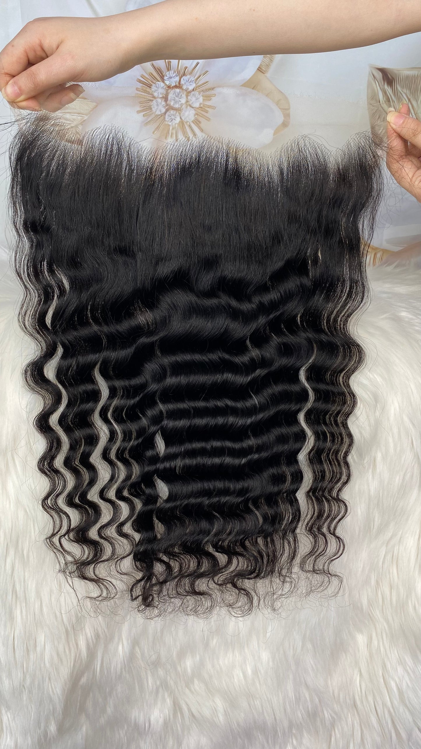 3 Bundles with HD 13*4 Lace Frontal Sale