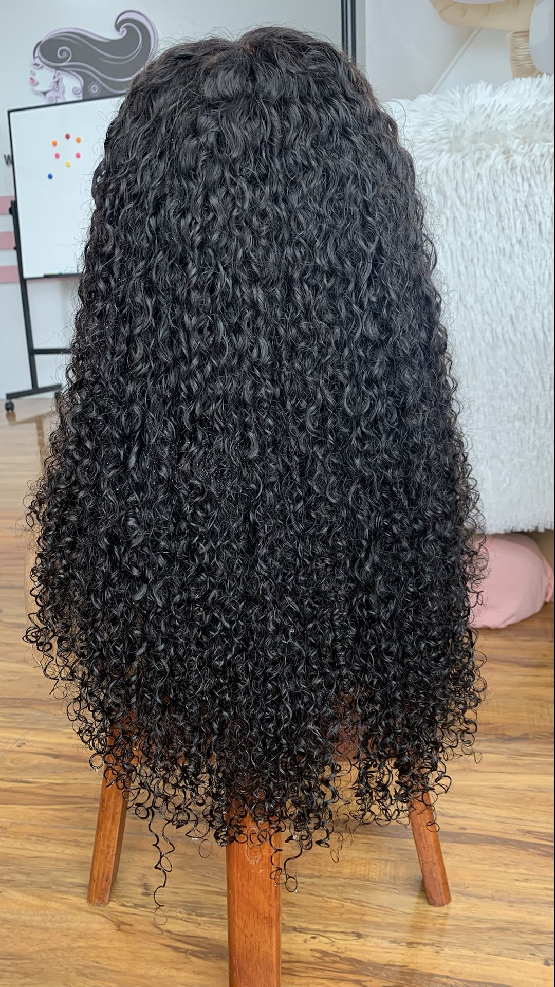 Cambodian Curly Clear HD Lace Wig