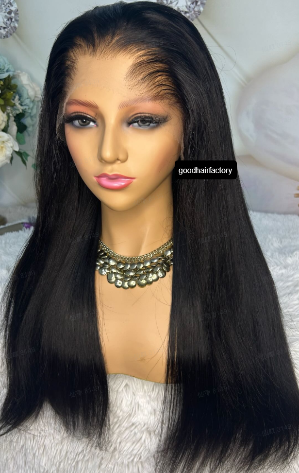 Low hairline (AKA Lagos hairline) HD lace wig
