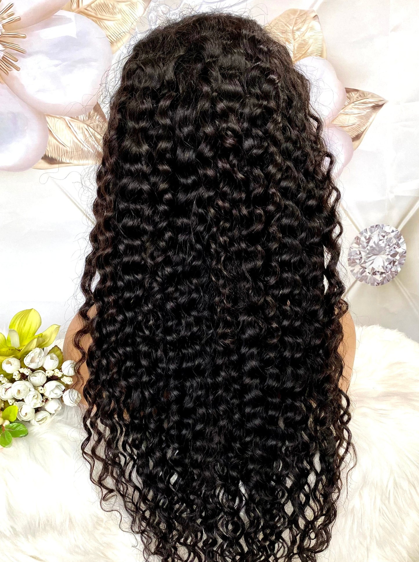 Ready to wear Clear HD Lace 13x4 Full Frontal Wig