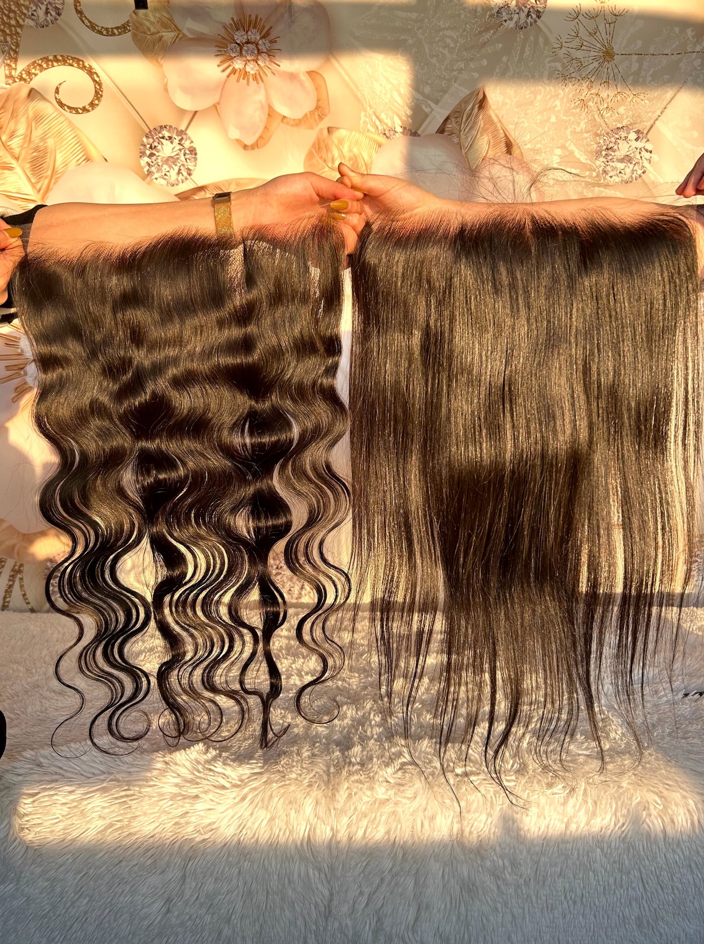 Single knots HD lace 13x4 Frontal