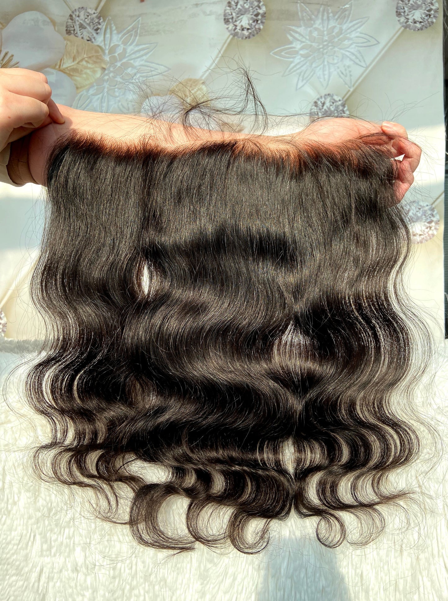 Single knots HD lace 13x4 Frontal