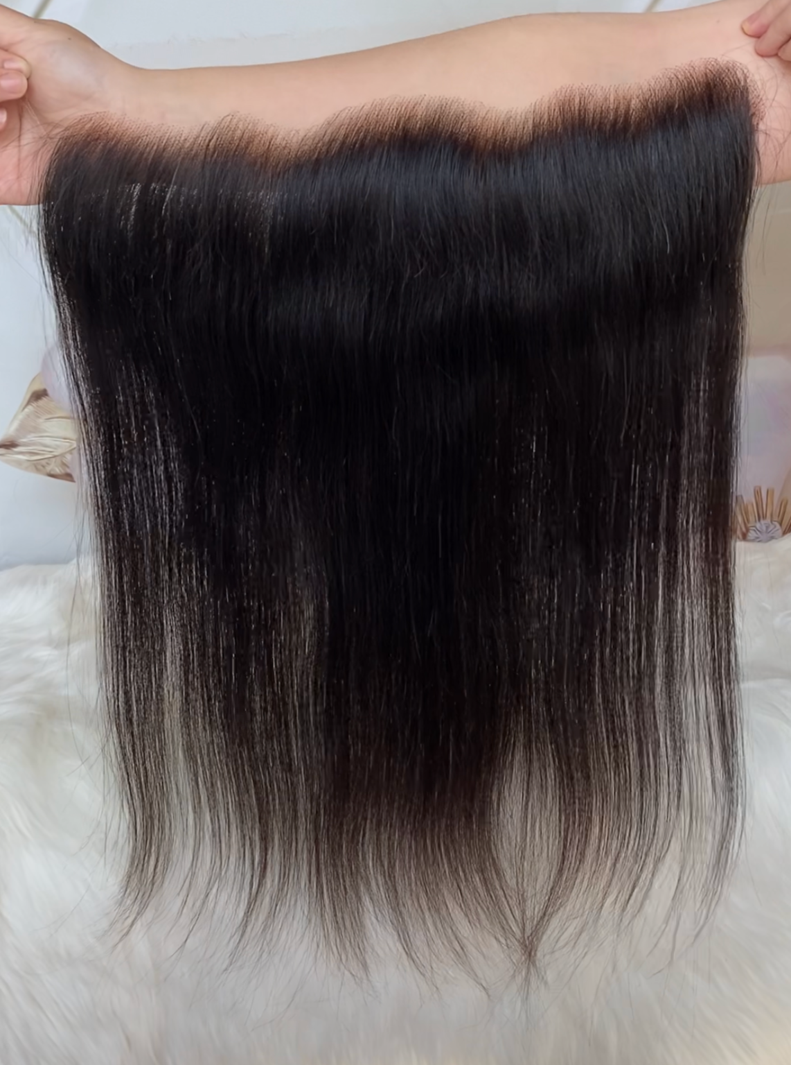 Single knots HD lace 13x4 Frontal