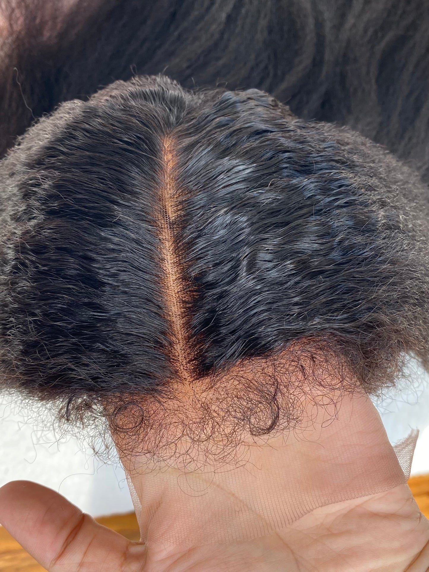 Textured Hairline 5X5 HD Closure Wig