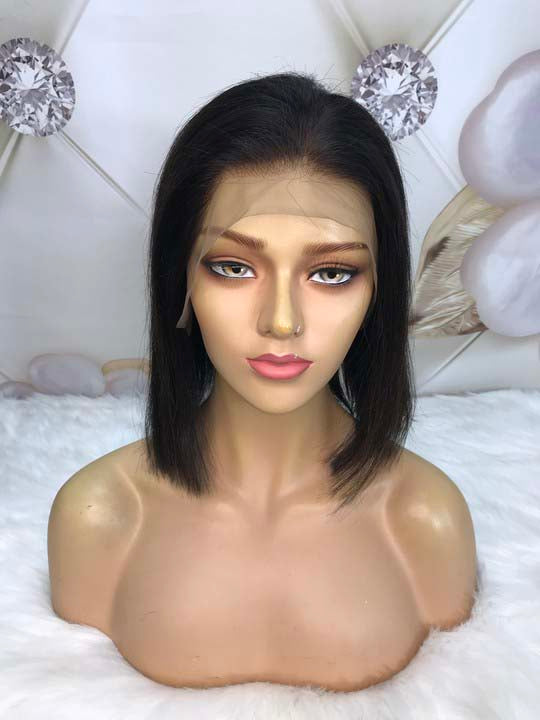 Natural Black 5*5 Bob Wig