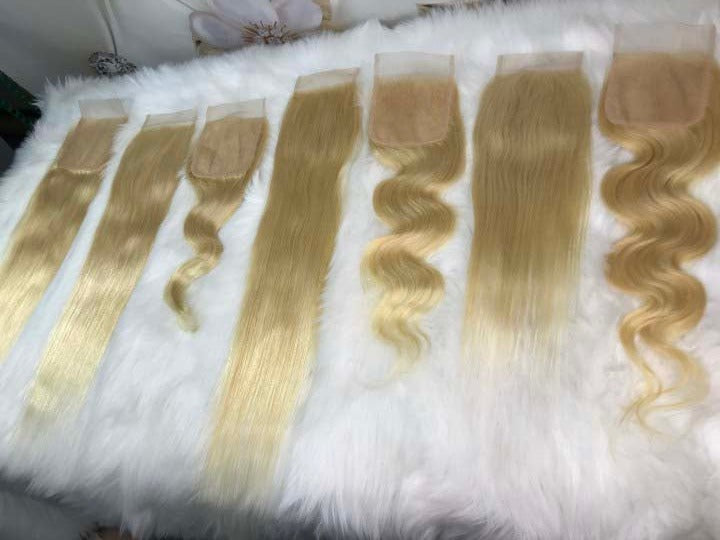 Blonde 613# Closure & Frontal