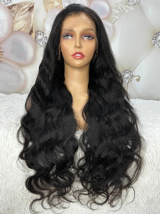 Ready to wear Clear HD Lace 13x4 Full Frontal Wig