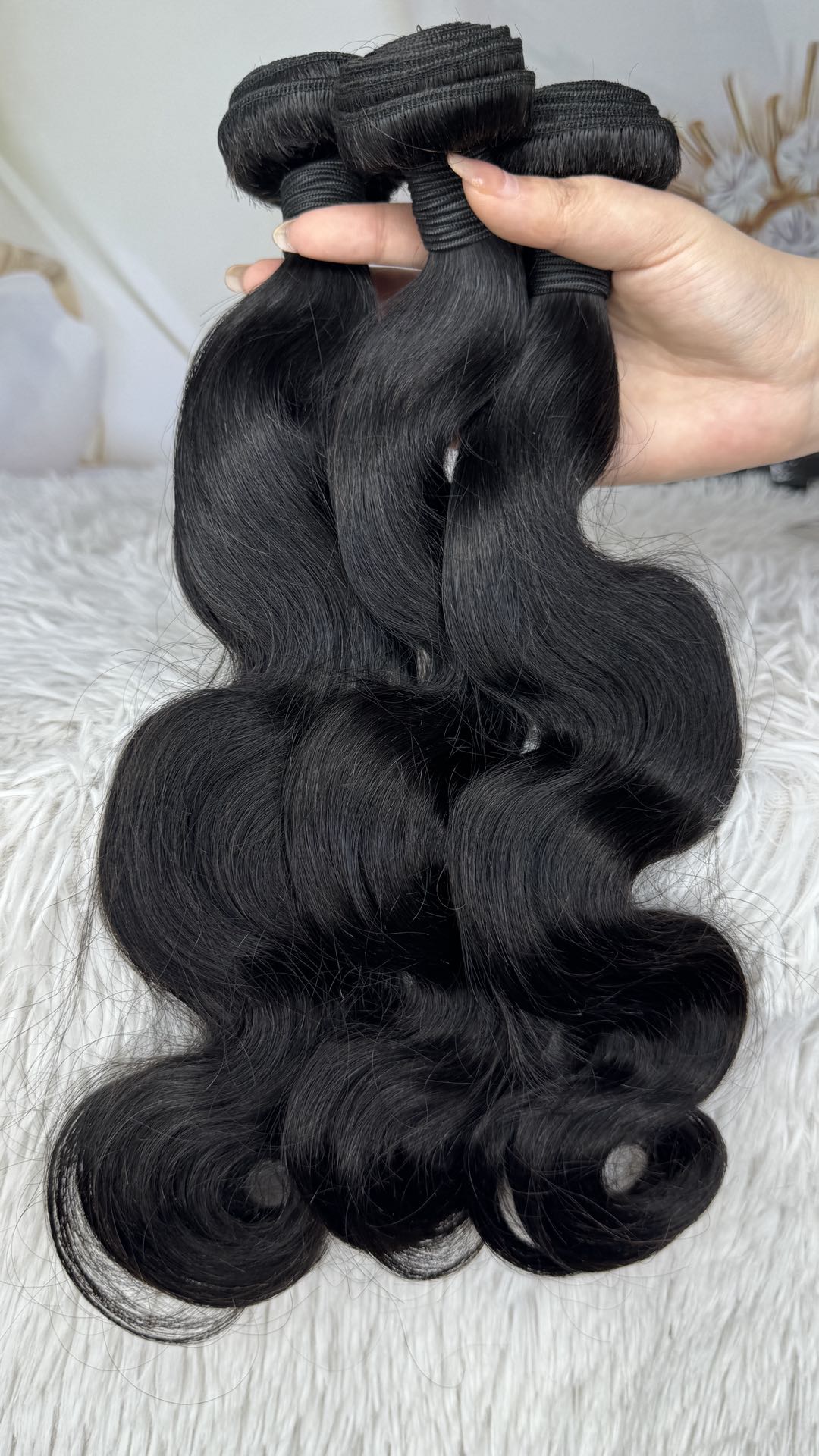 3 Bundles with HD 5*5 Lace Closure Sale !