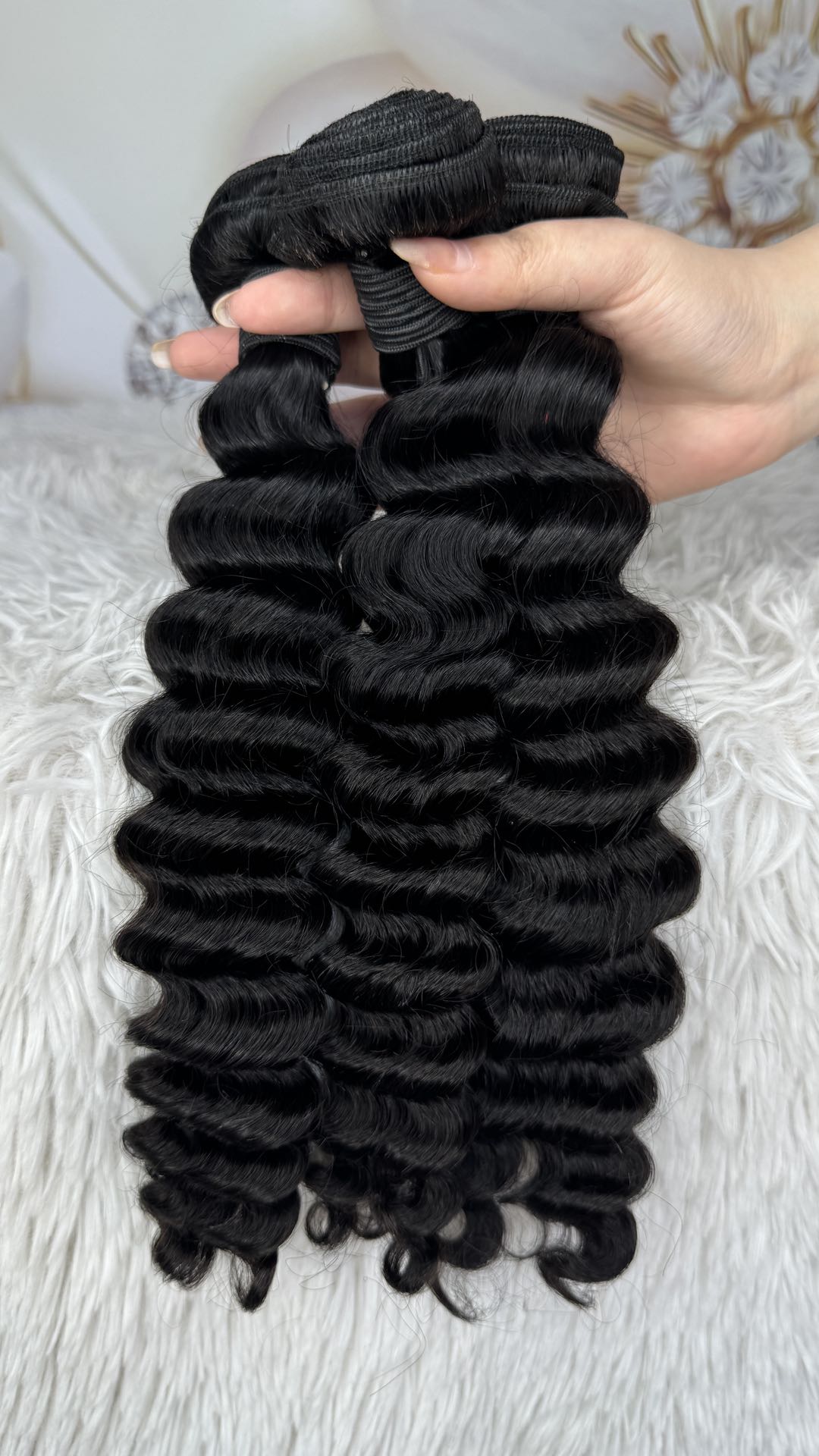 3 Bundles with HD 5*5 Lace Closure Sale !