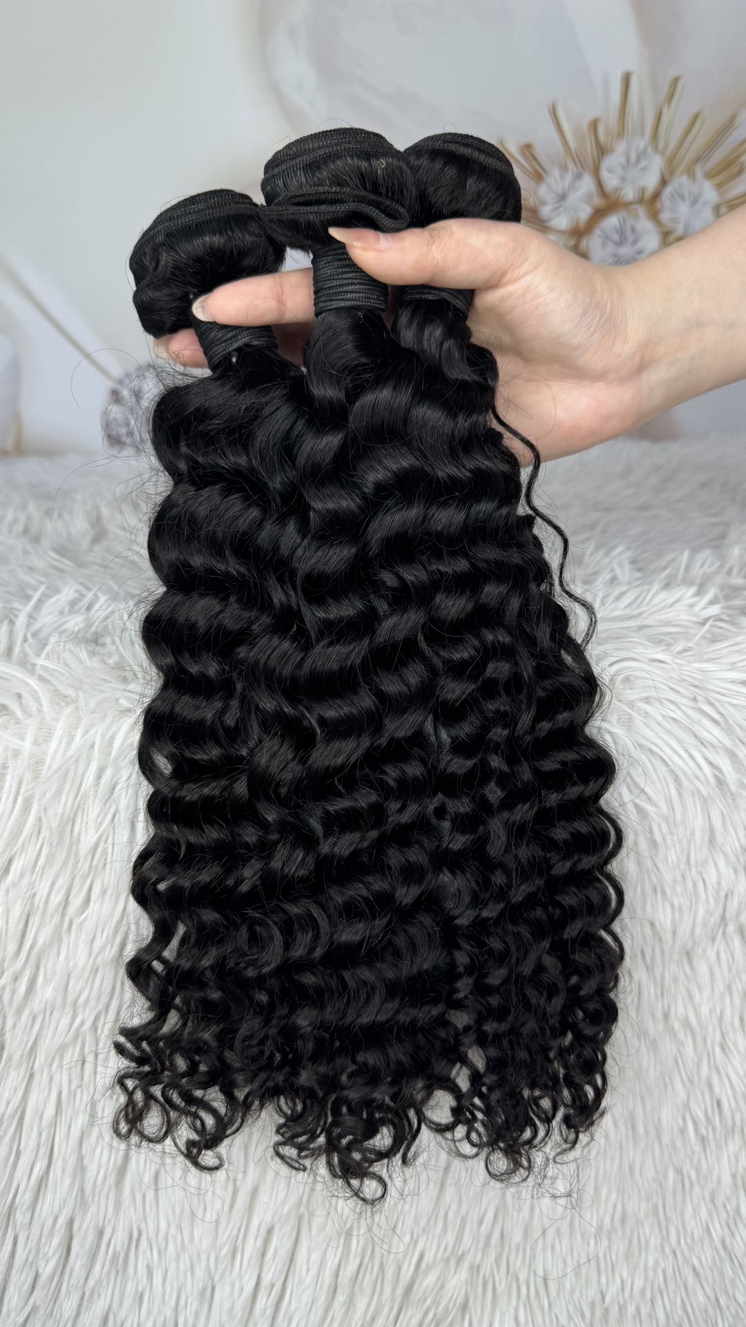 3 Bundles with HD 5*5 Lace Closure Sale !