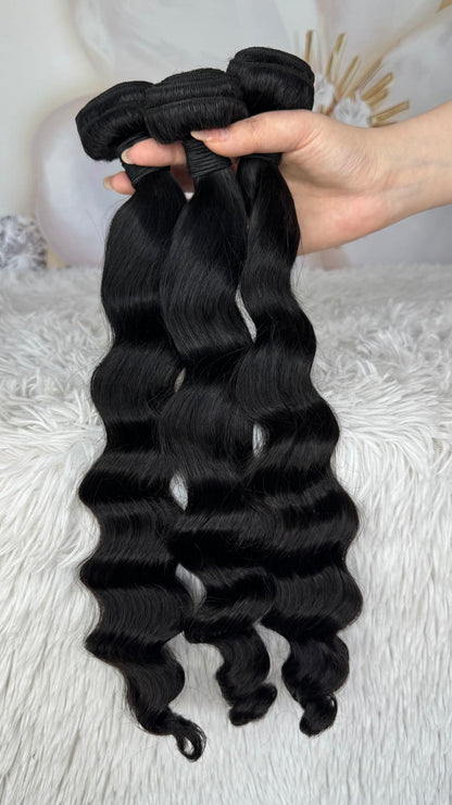 3 Bundles with HD 5*5 Lace Closure Sale !