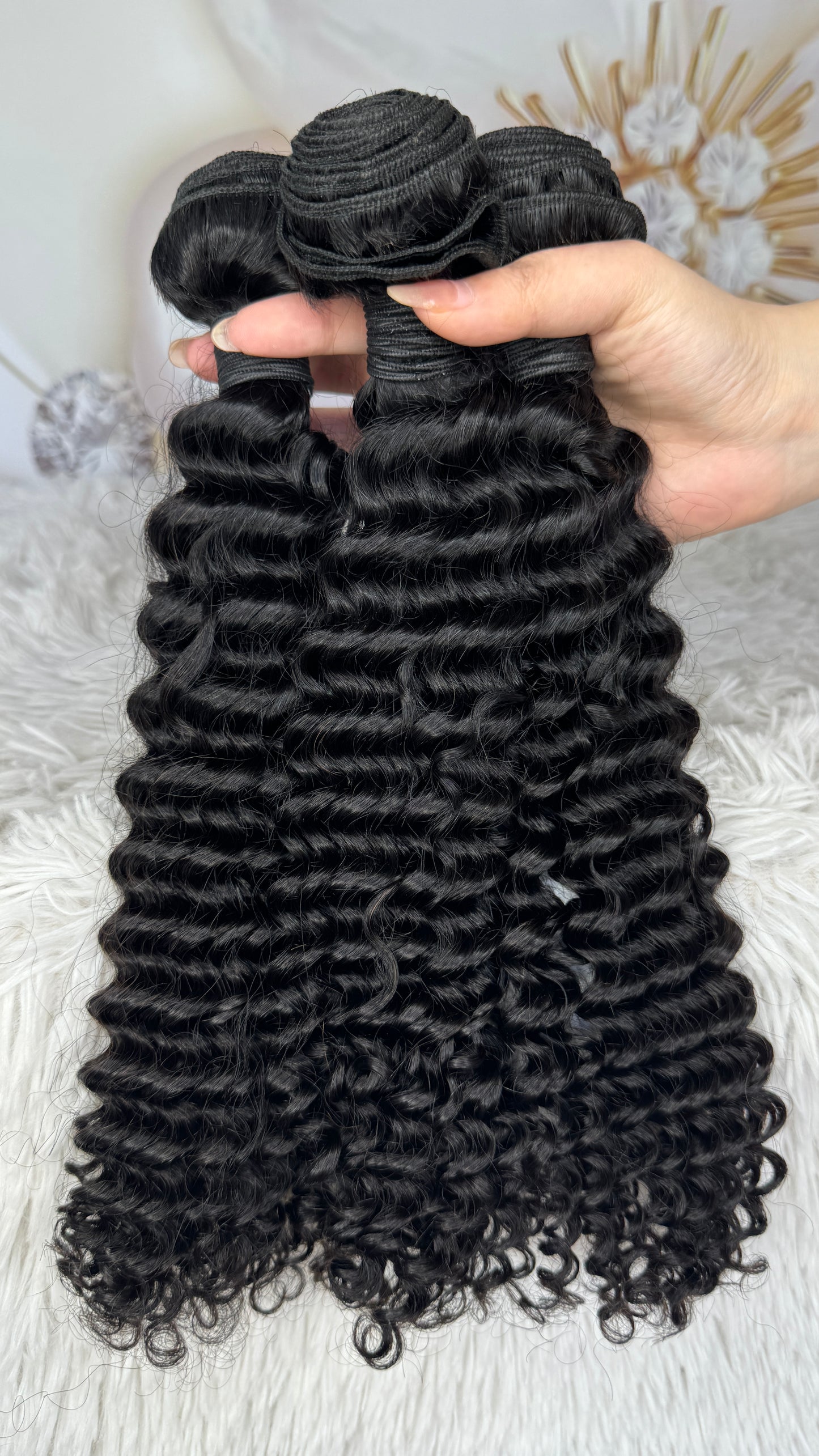 3 Bundles with HD 5*5 Lace Closure Sale !