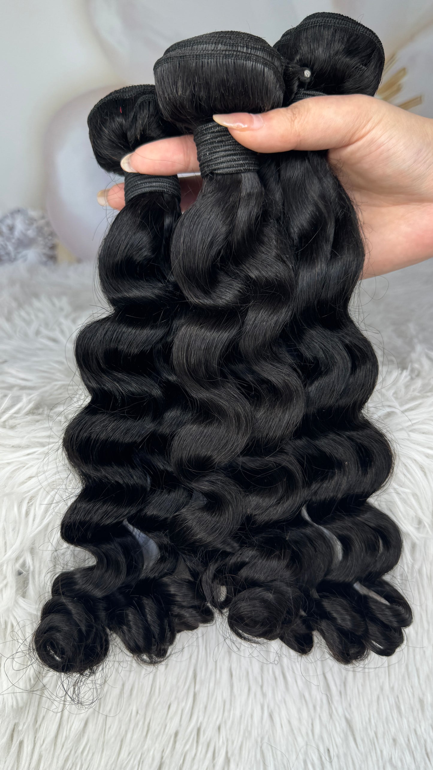 3 Bundles with HD 5*5 Lace Closure Sale !