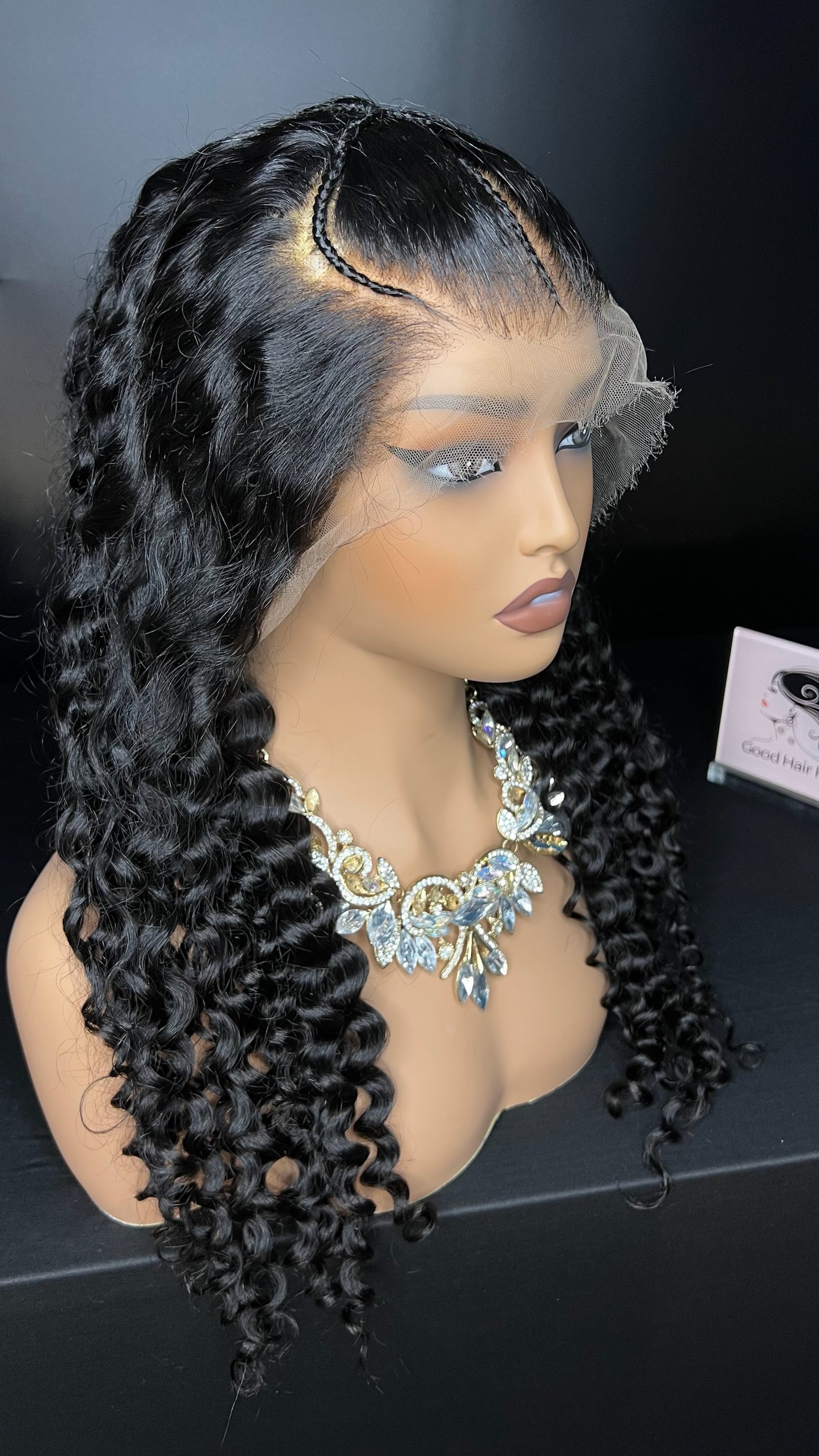 Pre-braided HD Wig