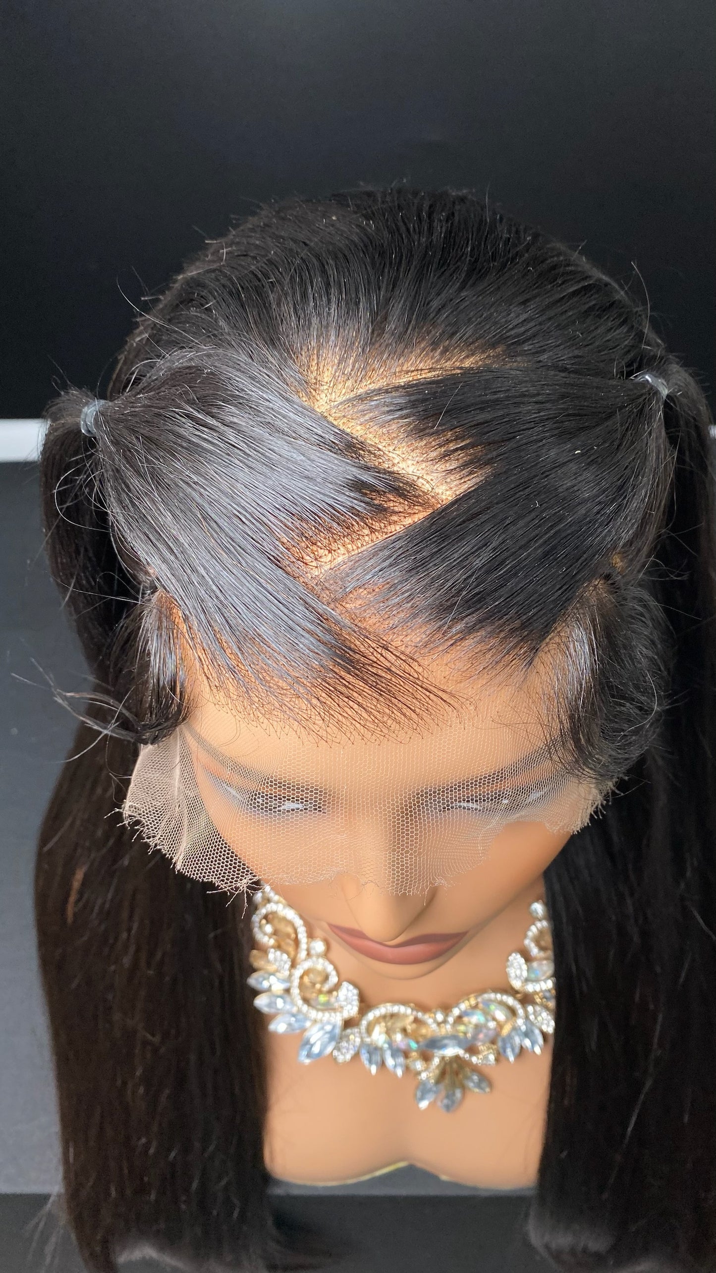 Pre-braided HD Wig