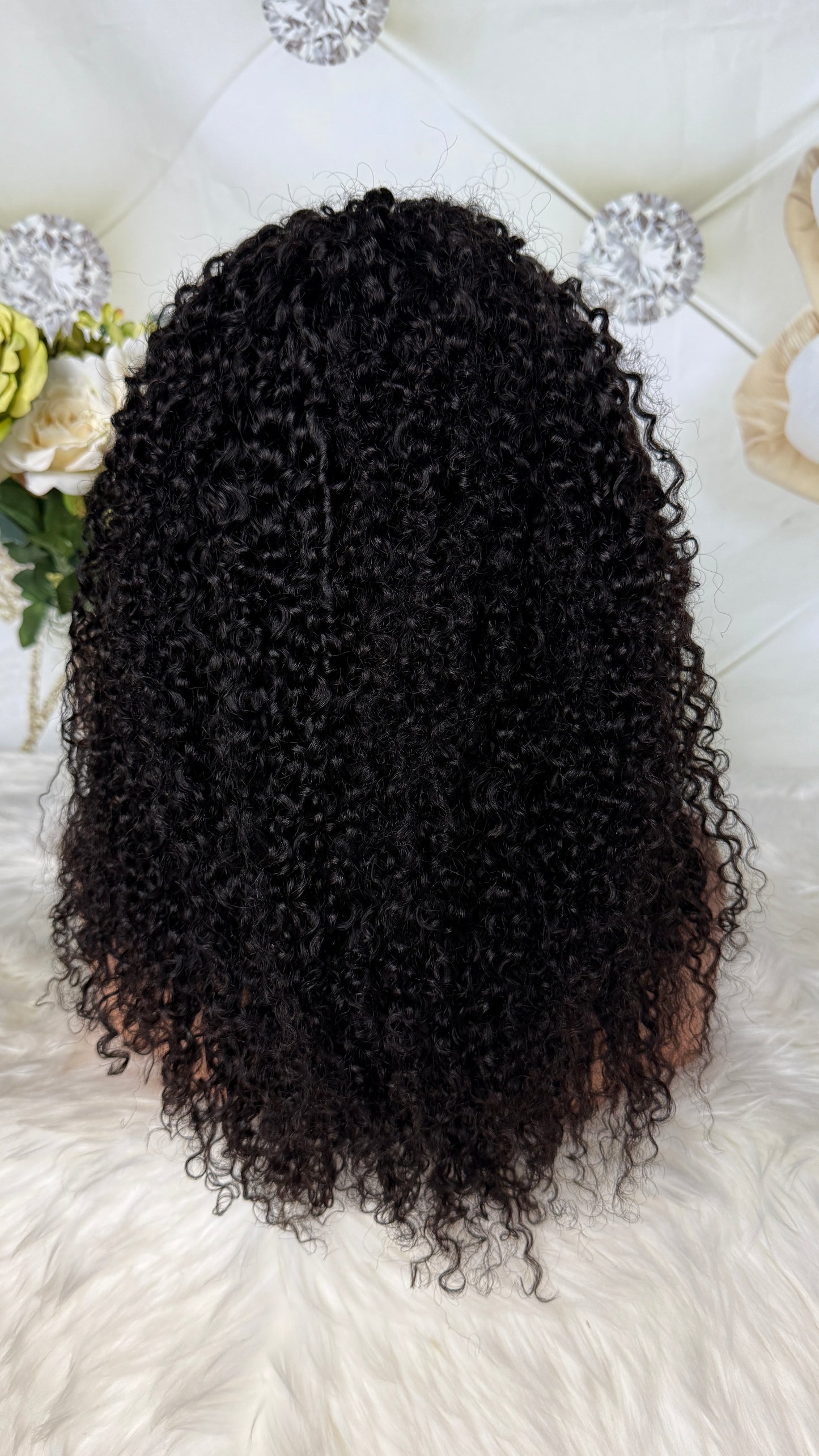 Flip over wig
