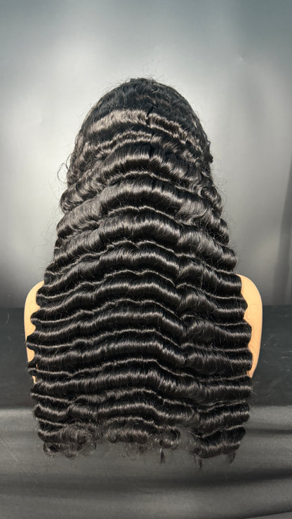 Flip over wig