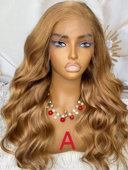 Raw hair customize color wig