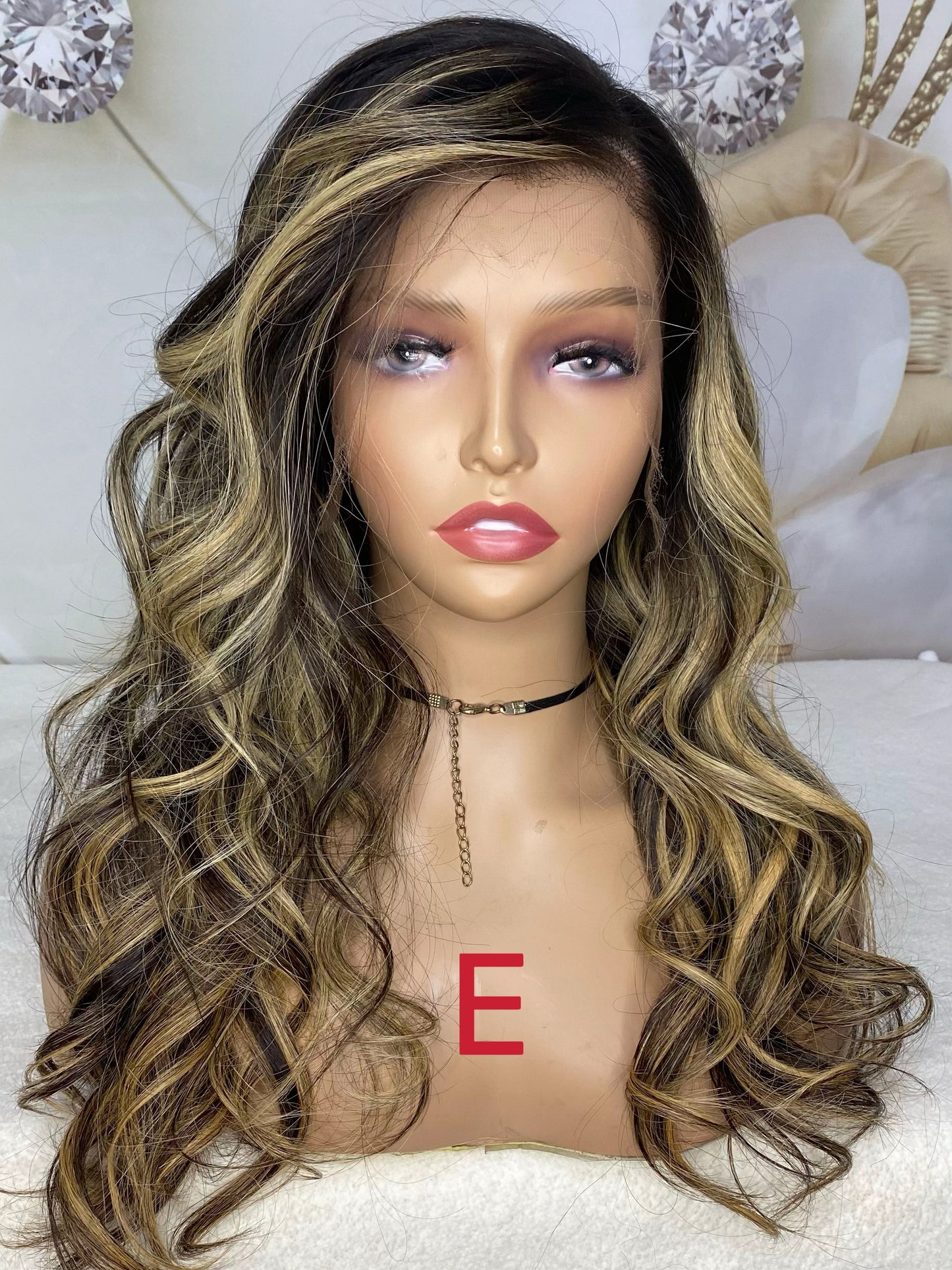 Raw hair customize color wig