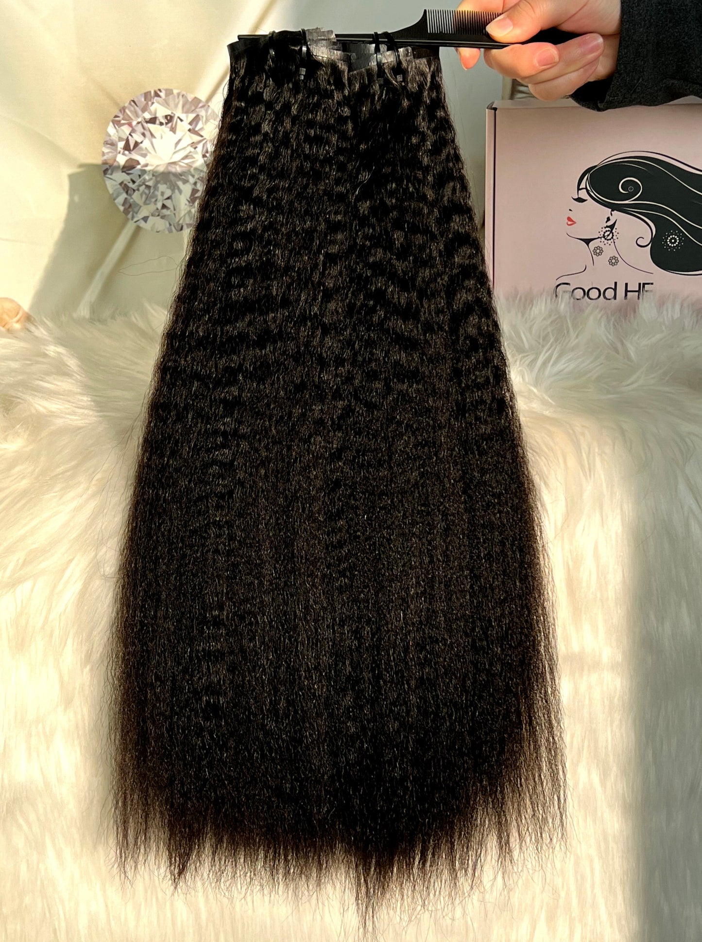 Seamless Clip-in Hair Extension