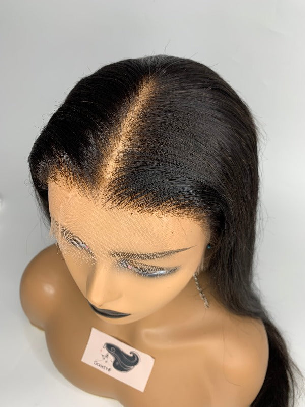 Ready to wear Clear HD Lace 13x4 Full Frontal Wig